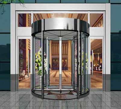 大庆隆升达门业-不锈钢隔断旋转门