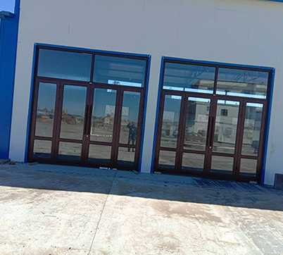 大庆隆升达门业-铁艺玻璃门