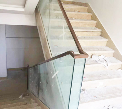 大庆隆升达门业-钢化玻璃扶手