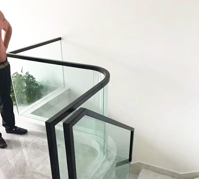 大庆隆升达门业-钢化玻璃扶手