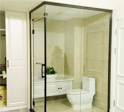 大庆隆升达门业-浴室玻璃隔断